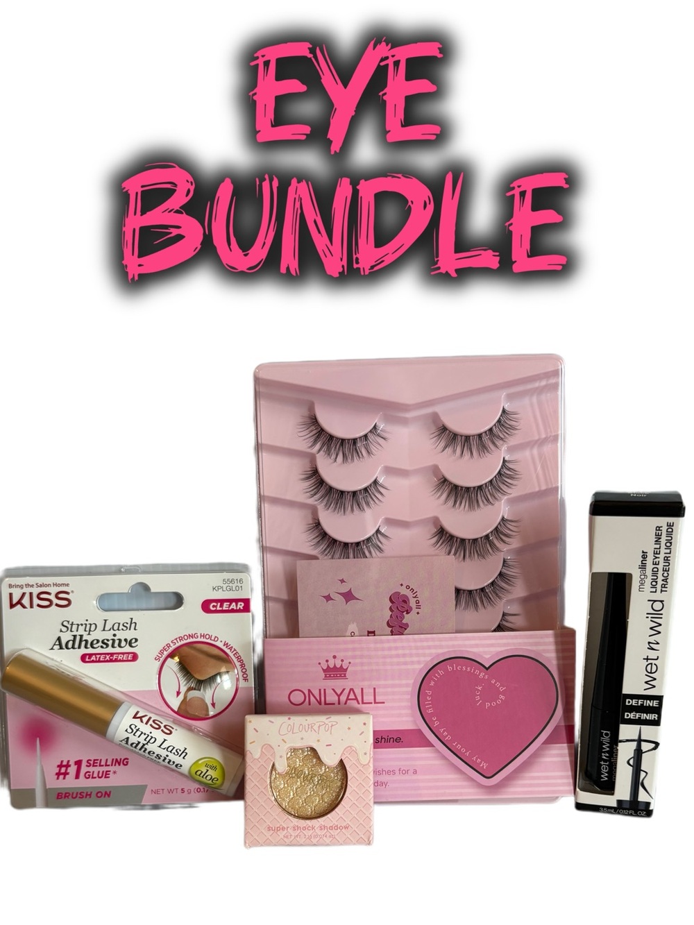 Beauty Eye Bundle - Lashes Eyeshadow Eyeliner